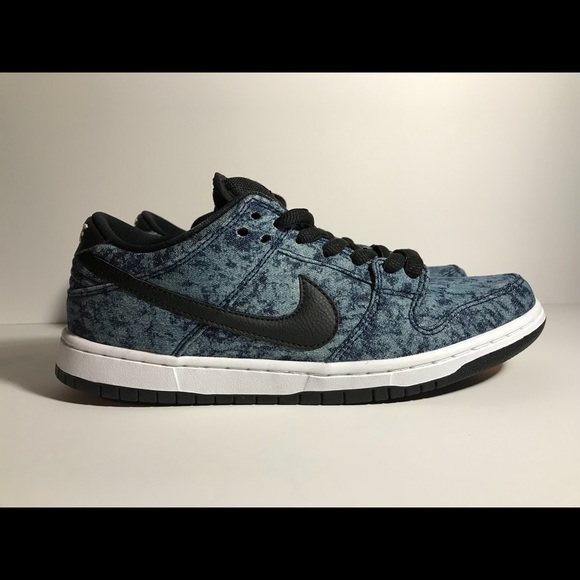 Nike Other - Nike SB Dunk low Pro midnight navy black and white